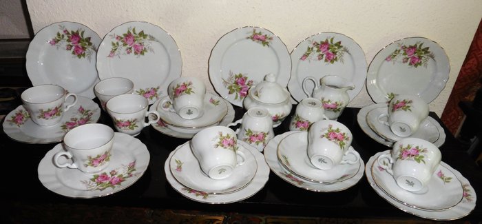Winterling porcelain coffee and dessert service - Bavaria - 38 pieces
