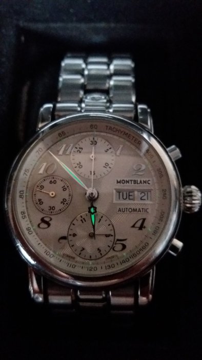 Montblanc Meisterstuck 4810-501 Chronograph, Silver Dial, Men's Watch