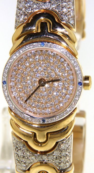 bvlgari parentesi diamond watch