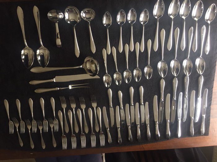 Forensische geneeskunde Daarom Komkommer Gero zilmeta cutlery 1950s, 62 pieces - Catawiki
