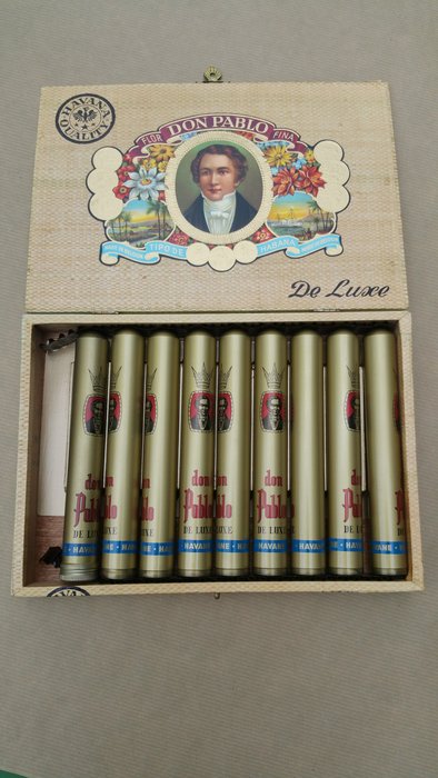 Don Pablo De Luxe Havana - 9 vintage Cigars - collector's object