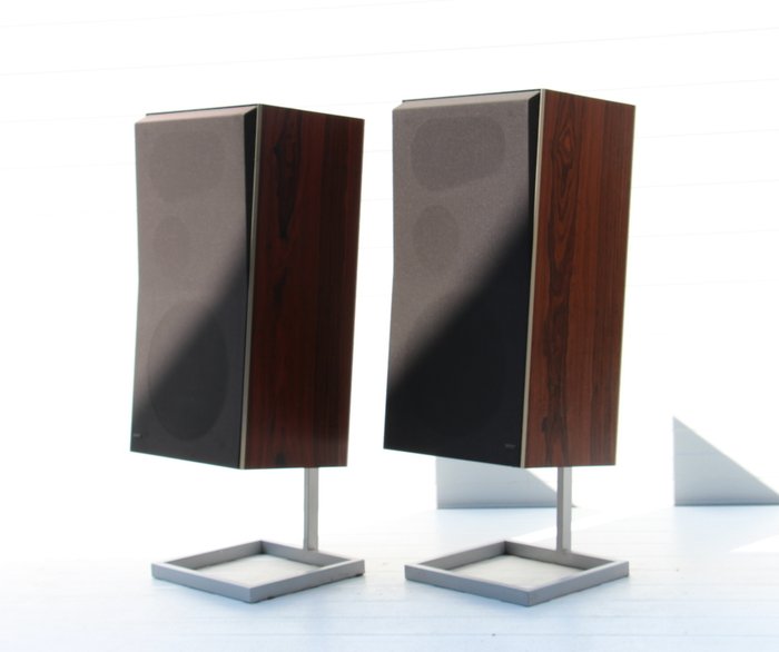 B&O Beovox S75 speakers complete with stands