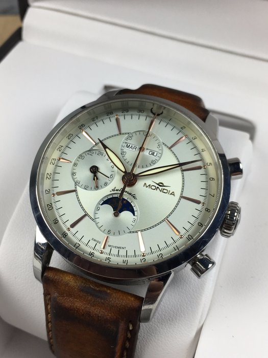 Mondia Chronograph Automatic Moonphase – men's watch, ref.: 0631