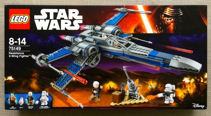 LEGO 75149 F1 Star Wars Resistance X-wing Fighter Set for sale online 