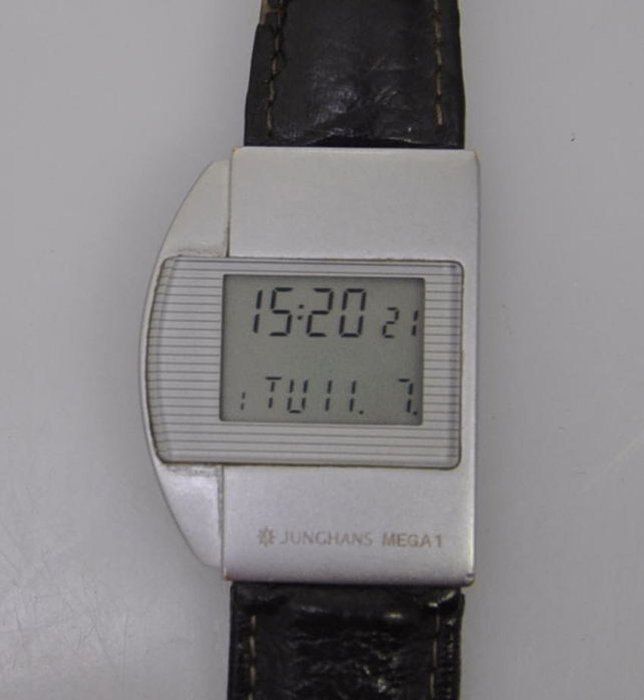 Junghans Mega 1 radio controlled – men's wristwatch