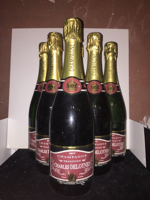 Champagne Charles Deloynes Tradition Brut x 6 bouteilles 