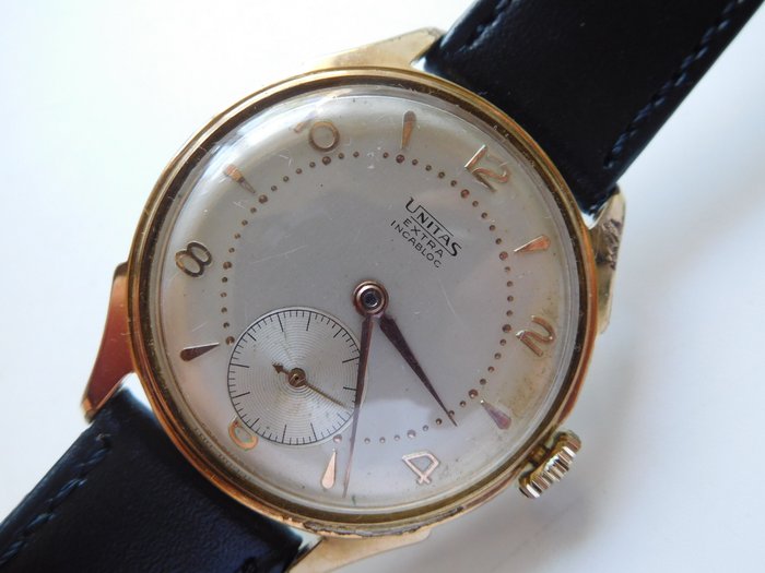 UNITAS EXTRA REYMOND – SWISS MADE – 15 jewels – Men's wristwatch – Circa 1960