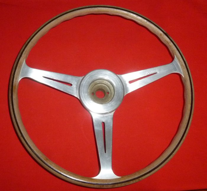 Volante Enrico Nardi per Lancia Aurelia conservato - diametro 42 cm