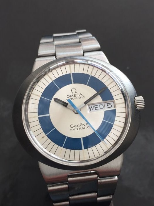 Omega Genève Dynamic "Bulls eye" Automatic Day date - Men's wristwatch