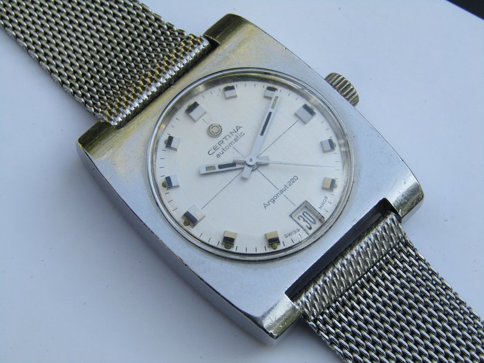 Certina Argonaut 220 men's wristwatch, 1960s/1970s