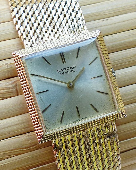 SARCAR Geneve 17Jewels -- Unisex Armbanduhr aus den 60er Jahren
