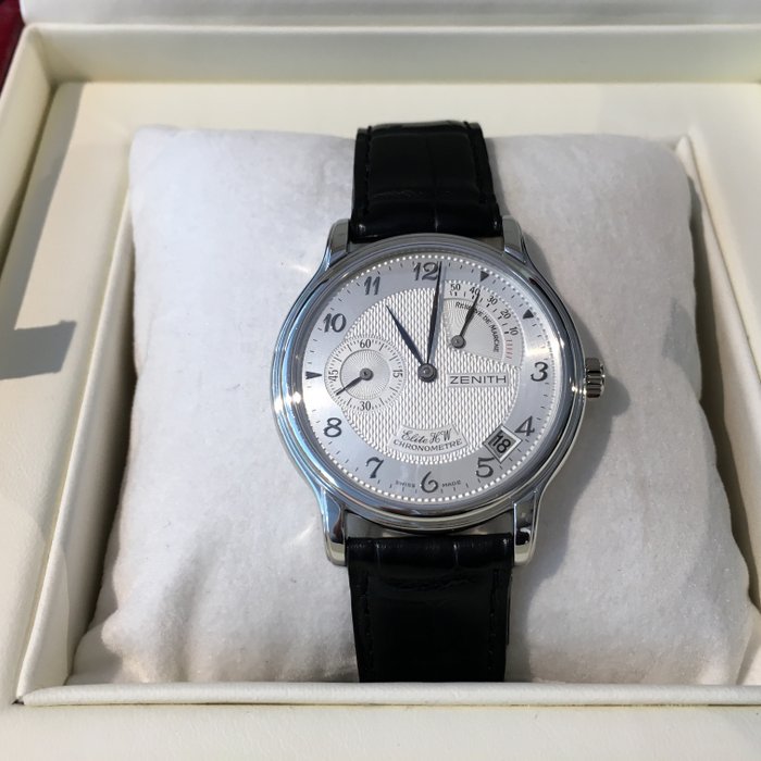 Zenith Platinum 950PT Chronomaster Elite HW Power Reserve watch, Chronometr, 37mm