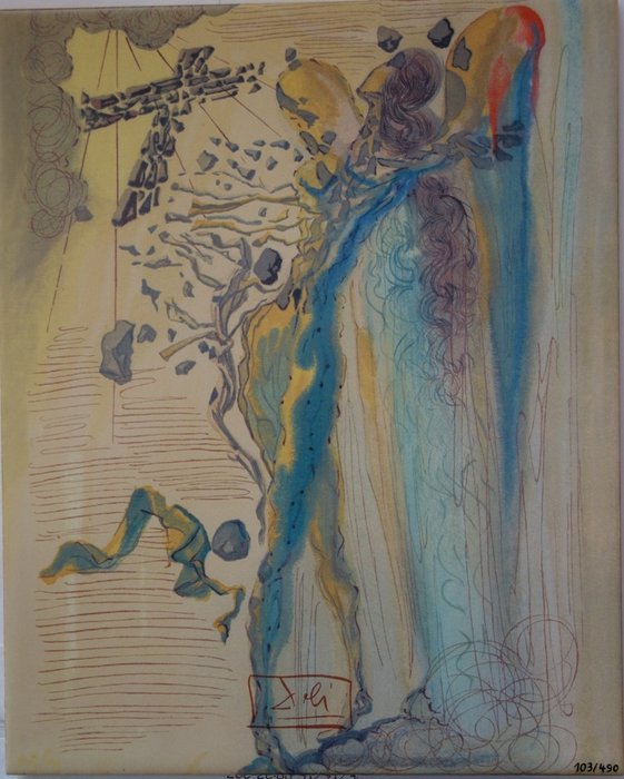 Salvador Dali (1904-1989) - Paradis 12 : Le pardon