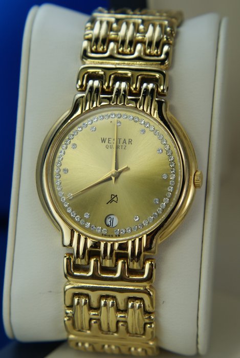 WESTAR - women's wrist watch 18Kt Full gold plated