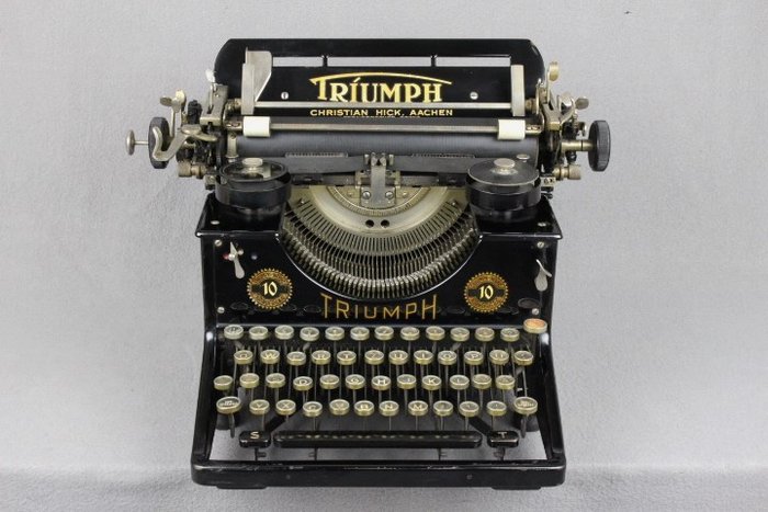 Antique Triumph 10 typewriter, Germany, around 1930