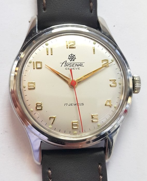 Vintage wrist watch Arsenal - Switserland around 1960s - Catawiki