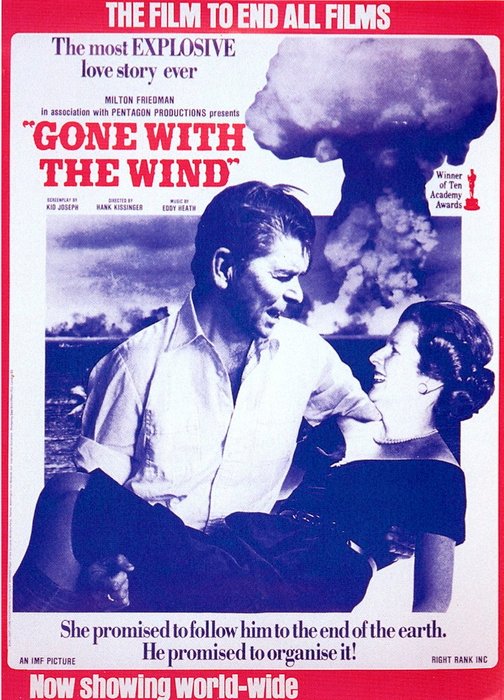 Anonymous - Reagan & Thatcher “Gone With The Wind” - 1982