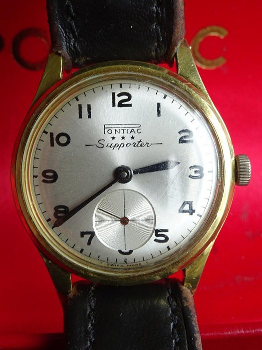  Pontiac Supporter - Heren horloge - jaren 60
