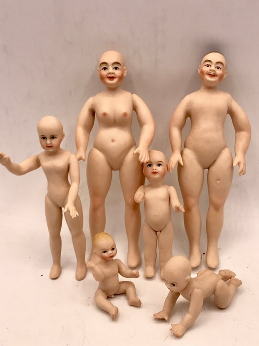porcelain miniature dolls