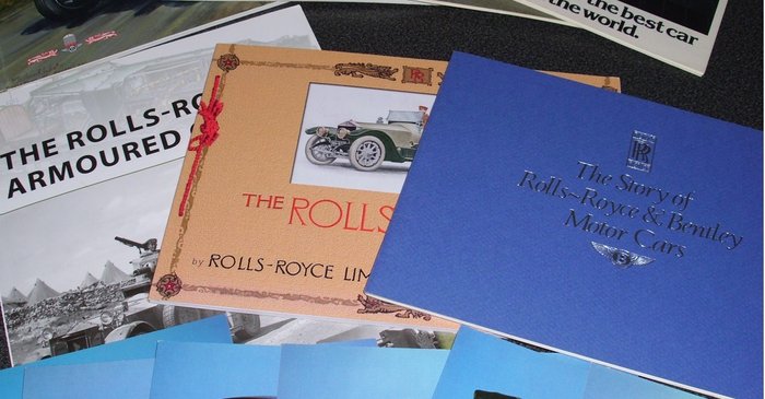 ROLLS ROYCE Story of the Best Car in the World Brochure