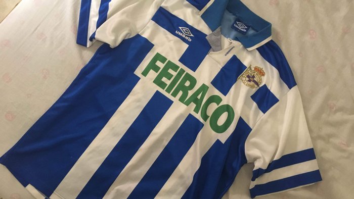 Deportivo de La Coruña ‘SUPER DÉPOR’ UMBRO jersey - 1996