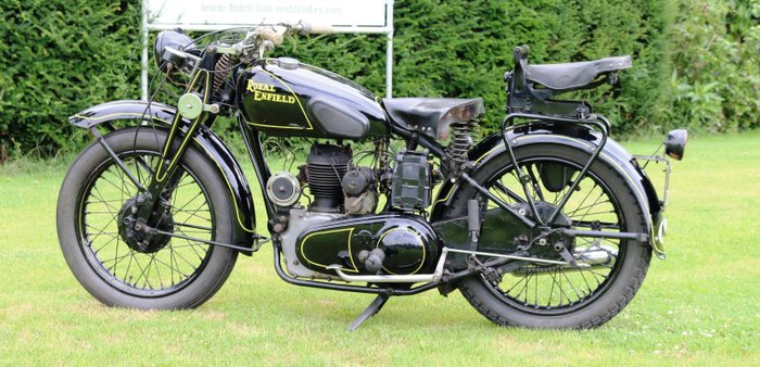 Royal Enfield - WD/C 350 ccm SV - ehemals im zweiten Weltkrieg eingesetztes Motorrad  - 1940