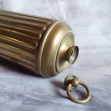 Details about   Late 19th Century Antique Vintage French Heavy Brass Hot Water Bottle Bed Warmer 