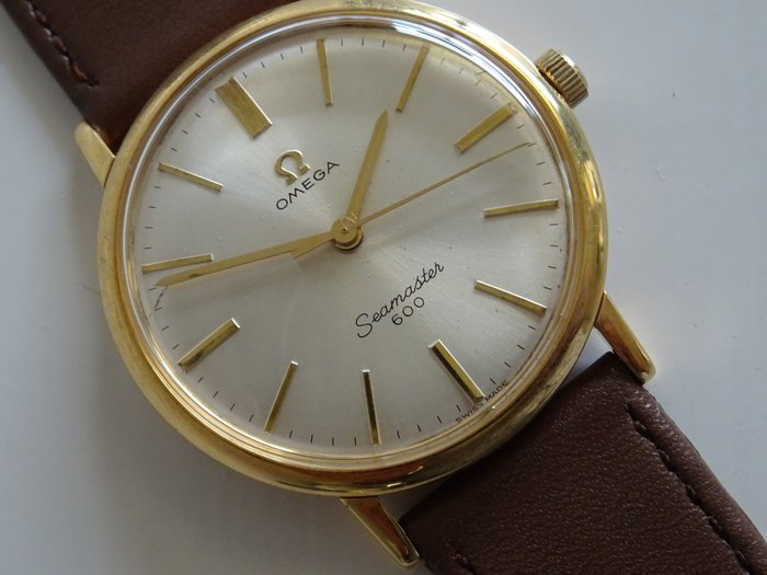 Omega Seamaster 600 vintage men's wristwatch, 1965