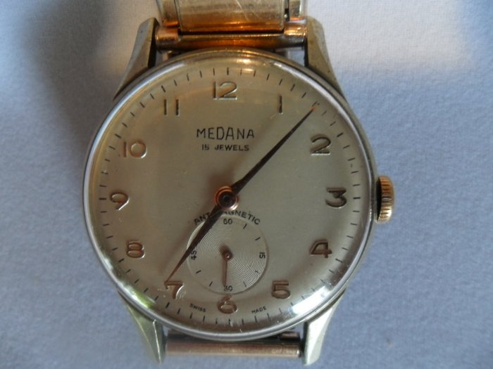 Medana – men's watch – 1950s – very vintage