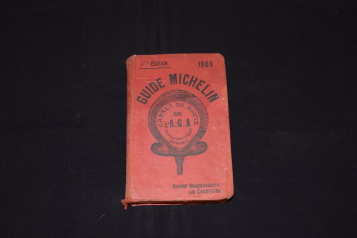 Guide Michelin France - 1903