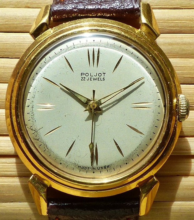 POLJOT USSR Automatic 22Steine -- Herren Armbanduhr aus den 60er Jahren