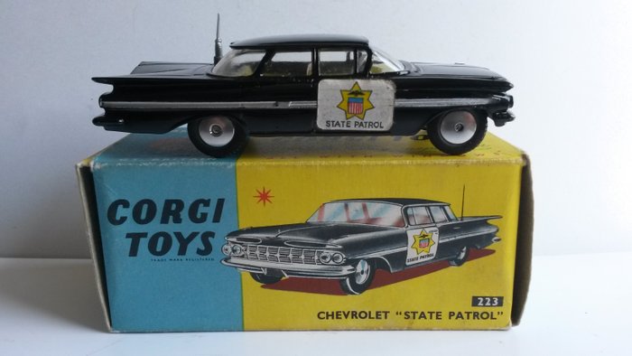 Details about   Corgi Classics 1956 Chevy Impala San Diego Sheriff's Car 1:43 Diecast BEAUTIFUL 