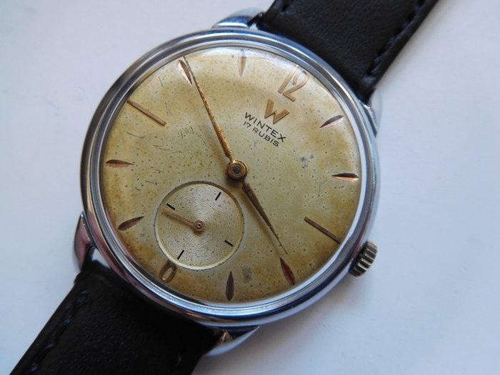 WINTEX SWISS MADE 17 Jewels men's wristwatch. 1960s