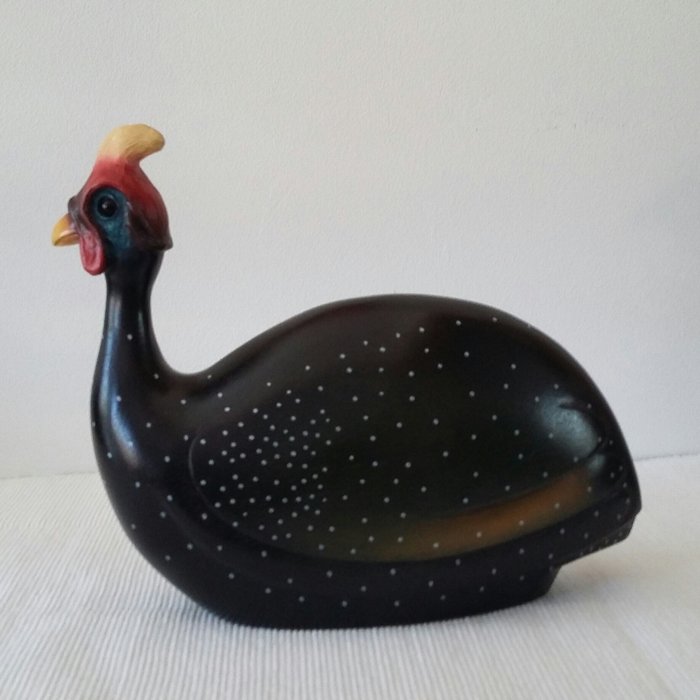 Feathers Gallery – Wooden helmeted guineafowl (limited edition)