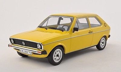Bos Models - Scale 1/18 - Volkswagen Polo I L type 86 - Yellow
