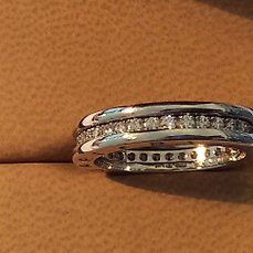 bulgari diamond eternity ring