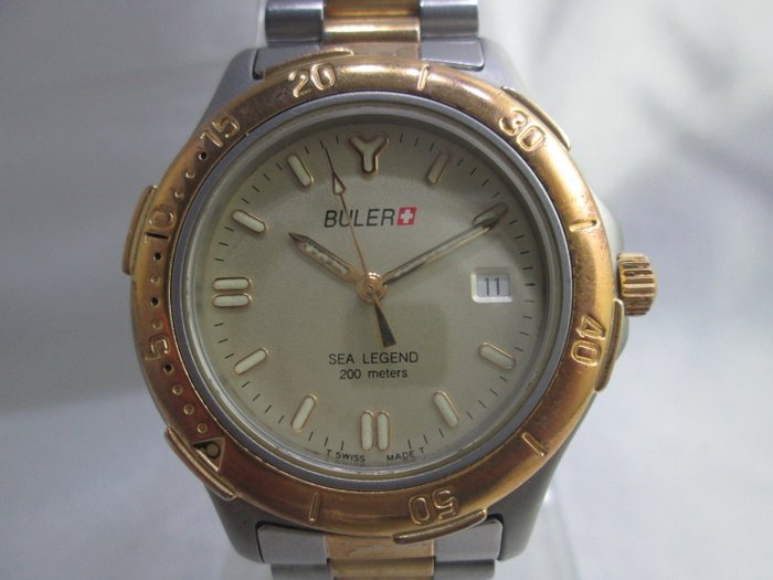 Buler 'Sea Legend' model 38061, Gents divers wrist watch - c.1990s'
