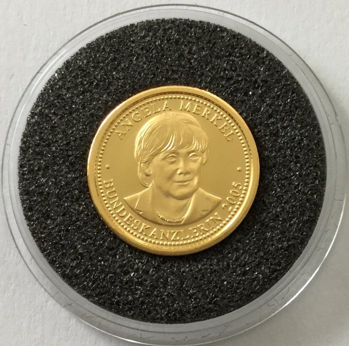 Germany - gold coin 'Angela Merkel' - 1 g gold