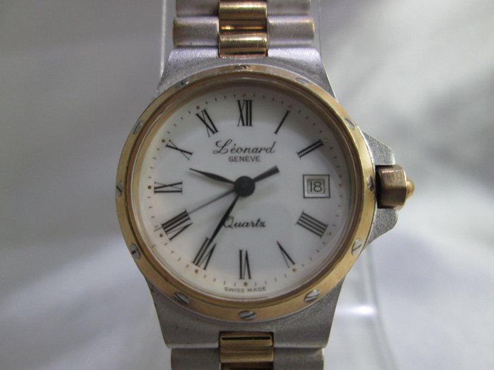 Leonard Geneve Quartz - c.1990/2000s; - Ladies wrist watch