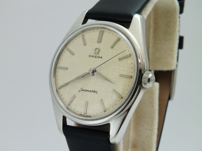 vintage omega seamaster steel wrist watch perfect 285 - Catawiki