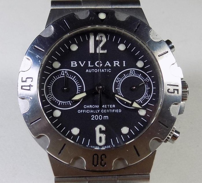 bvlgari chronometer officially certified 200m