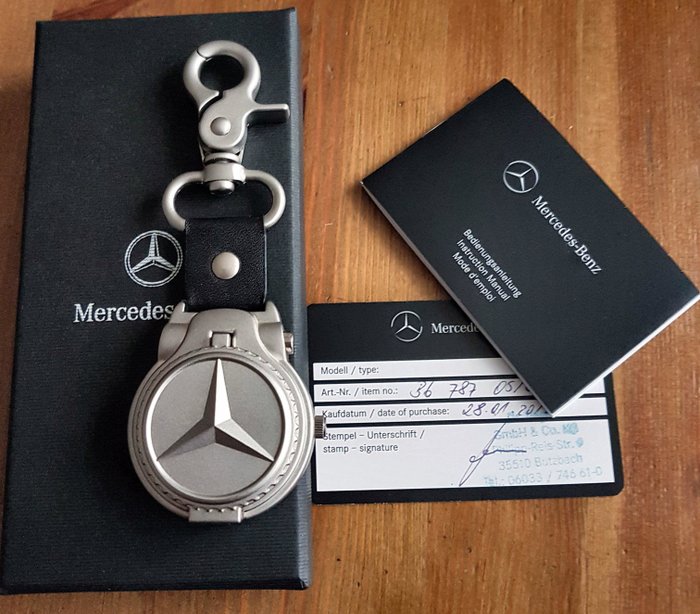 Sehr seltene Gürtel Uhr aus der Mercedes Benz Collection