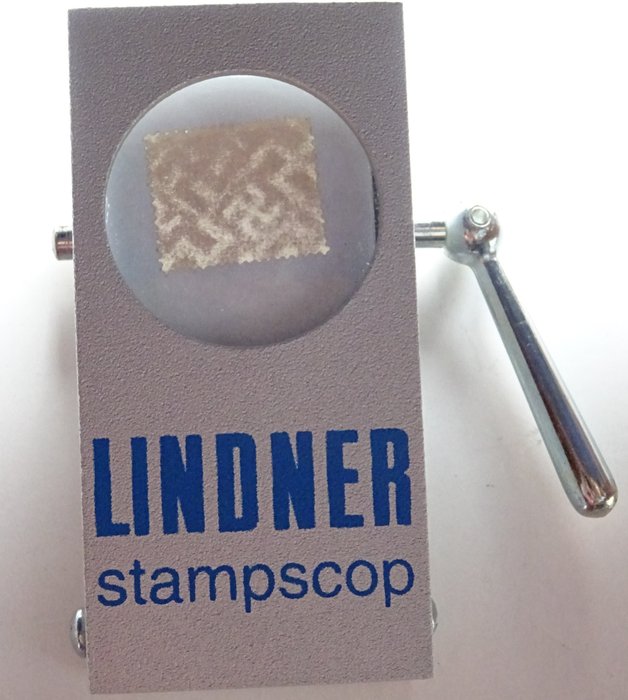 Accessories – Lindner Stampscop, watermark finder – in original packaging.