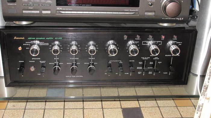 Rare and exceptional SANSUI AU 999 SSP integrated amp
