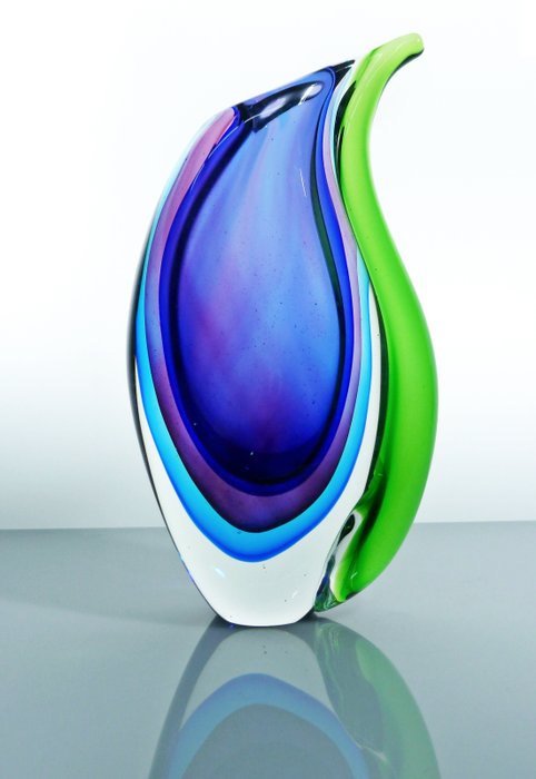 Murano - Sommerso vase ( 30 cm )
