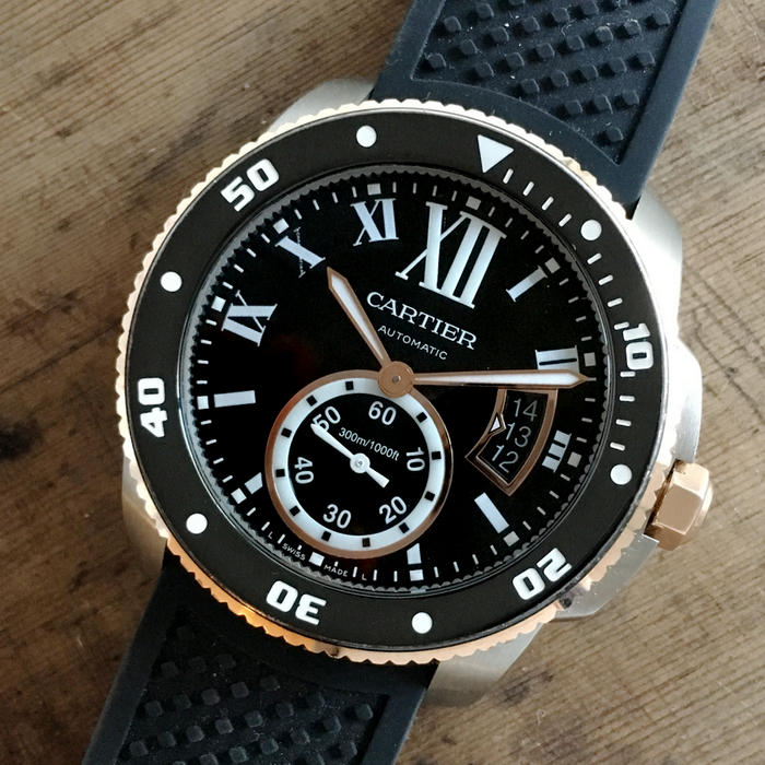 cartier calibre divers watch