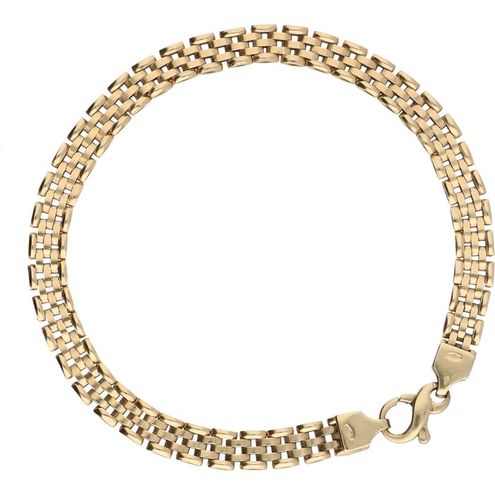 14 kt - Yellow gold Rolex chain link 