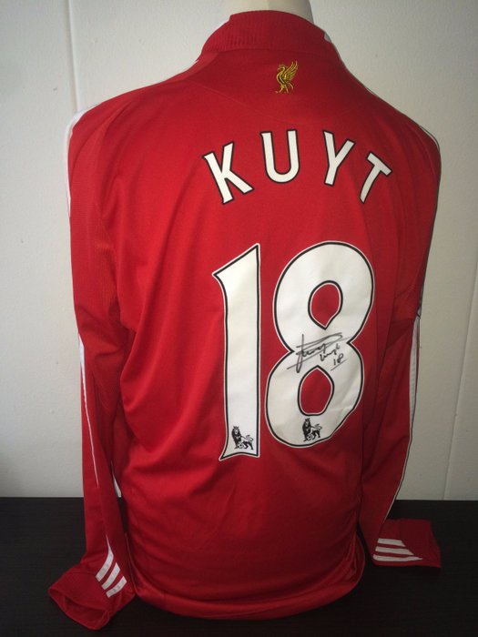 Dirk Kuyt Liverpool FC Original signed 