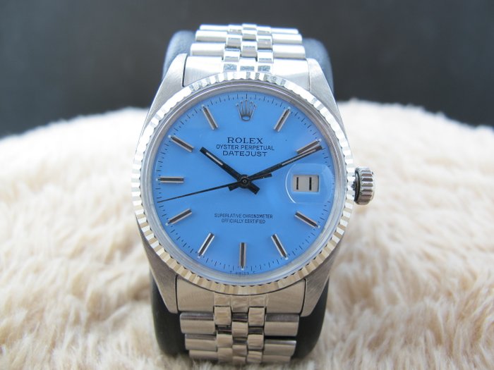 1966 ROLEX DATEJUST 1601 SS WITH GLOSSY 
