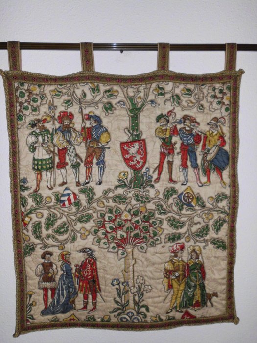 Rosel Erzeugnisse - Original Vintage Tapestry/Wall Hanging - Made in Germany